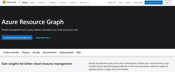 Azure Resource Graph