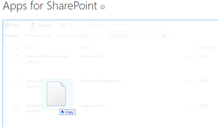 Apps for SharePoint