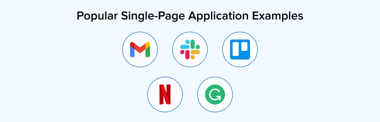 Popular Single-Page Application Examples