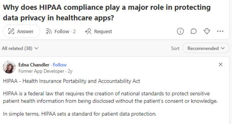 Why Does HIPPA Compliance Play a Major Role in Protecting Data PriVacy in Healthcare Apps?