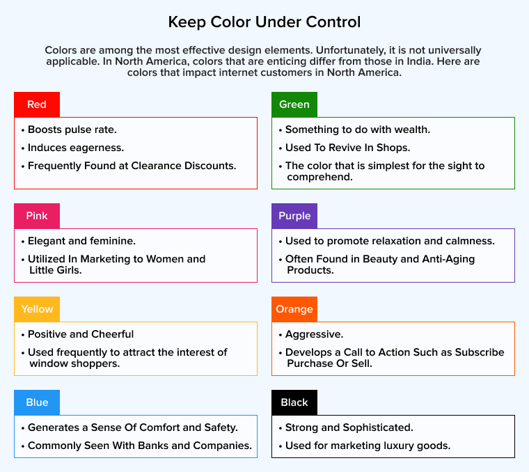 Keep Color Under Control